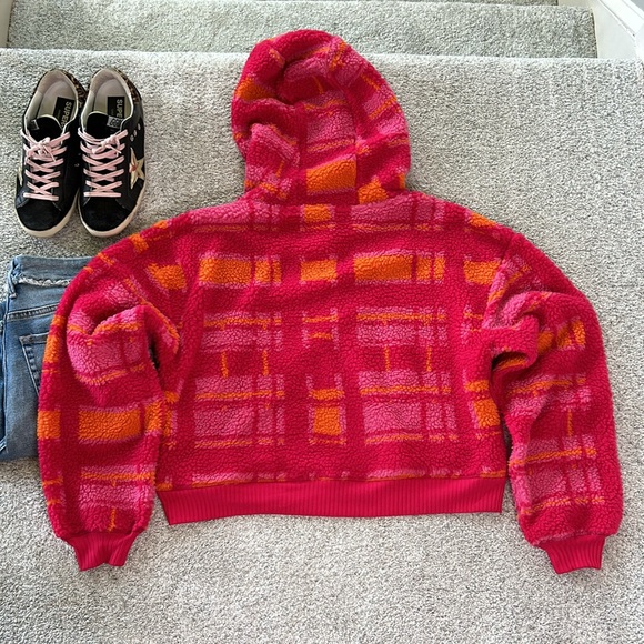 Anthropologie Porridge Quinn Sherpa Fleece Hoodie - Picture 9 of 13